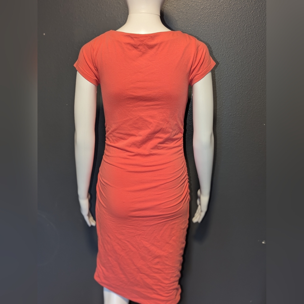 Boden Vibrant Coral Dress - Picture 2 of 4